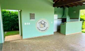 Imagem 7: Casa em Condomínio com 4 quartos, suítes com closet. Churrasqueira. Piscina. 4 vagas. Hidr