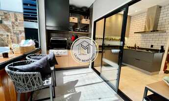 Imagem 4: Condomínio Reserva da Mata. Casa com 3 quartos, suíte master. 2 vagas. Área gourmet. Hidro