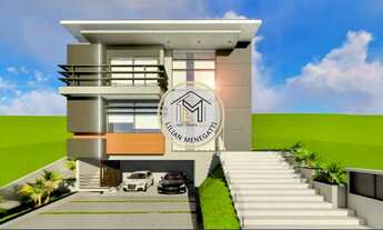 Imagem 2: Linda Casa com 5 quartos suítes. Escritório, Academia, Sauna, Área gourmet Piscina com pra