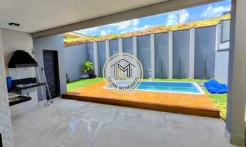 Imagem 3: Casa em condomínio com escritório. 3 quartos, suíte com closet. piscina. Escritório. Condo