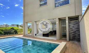 Imagem 2: Sobrado com 4 quartos suites. 1 suíte no térreo. Frente para o lago. Área goumet com Pisci