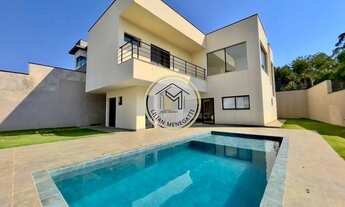 Imagem 2: Condominio Ibi Aram. Casa com 4 quartos, suite. área gourmet. Piscina. 2 vagas. Escritório