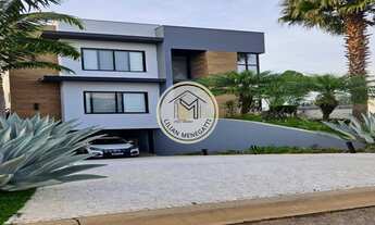 Imagem 2: Condominio Ibi Aram. Casa com 4 quartos, suite. área gourmet. Escritório. Piscina aquecida