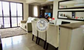 Imagem 1: Condomínio espaço e vida, apartamento com 3 quartos, suite. Móveis planejados. 1 vaga. Jun