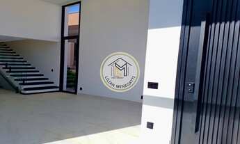 Imagem 7: Condominio Ibi Aram. Casa com 3 quartos, suite. área gourmet. Piscina. 4 vagas. Escritório