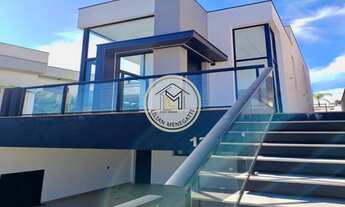 Imagem 2: Condominio Ibi Aram. Casa com 3 quartos, suite. área gourmet. Piscina. 4 vagas. Escritório