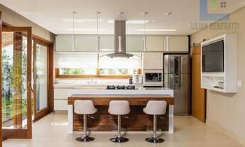 Imagem 6: Condominio Terras de São Carlos. Casa Moderna com 4 suítes. Quintal com espaço gourmet e J