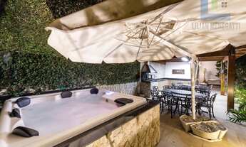 Imagem 3: Condominio Terras de São Carlos. Casa Moderna com 4 suítes. Quintal com espaço gourmet e J