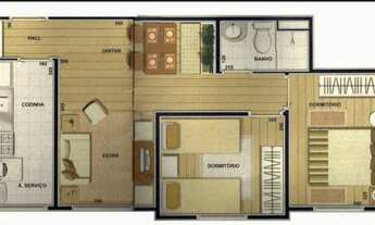 Imagem 5: APARTAMENTO RESIDENCIAL em São Paulo - SP, Sacomã