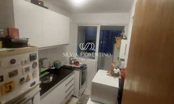 Imagem 6: Apartamento de 2 quartos à venda em Taubaté-SP, bairro Monção - 48,00m², sala, banheiro e