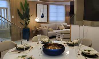 Imagem 3: MARAVILHOSA COBERTURA COM 4 SUITES E COM 4 VAGAS DEMARCADAS NA POMPEIA - SANTOS - SP