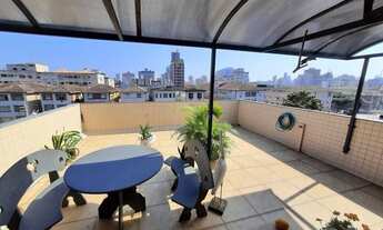 Imagem 2: APARTAMENTO DUPLEX COM 4 DORMITÓRIOS À VENDA, 180 M² POR R$ 1.100.000,00 - ESTUÁRIO - SANT