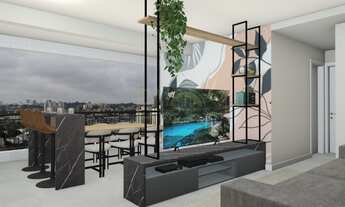 Imagem 3: Apartamento 2 Dormitórios com 1 Suíte, Sala da Estar, Cozinha, Banheiros - Ponta da Praia