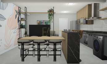 Imagem 5: Apartamento 2 Dormitórios com 1 Suíte, Sala da Estar, Cozinha, Banheiros - Ponta da Praia