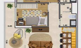 Imagem 3: APARTAMENTO COM LAZER 1 E 2 DORM