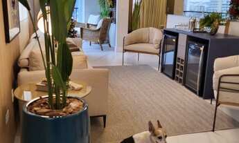 Imagem 4: MARAVILHOSA COBERTURA COM 4 SUITES E COM 4 VAGAS DEMARCADAS NA POMPEIA - SANTOS - SP