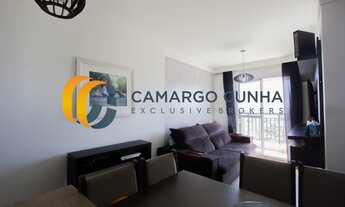 Imagem 2: Apartamento com 67 metros, possui 3 dormitórios sendo uma suíte e duas vagas. R$ 390.000,0