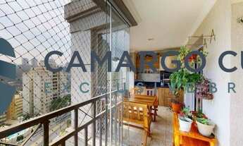 Imagem 7: Apartamento com 135 metros, possui 4 dormitórios sendo duas suítes e três vagas. R$ 1.050