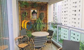 Imagem 6: Apartamento com 192 m², possui 3 suítes e três vagas - Campo Belo/SP