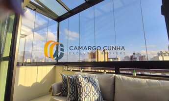 Imagem 7: Cobertura duplex com 214 m², possui 3 dormitórios sendo duas suítes e quatro vagas - Chaca