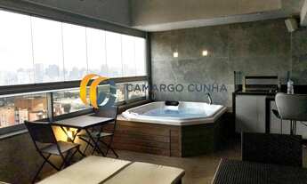 Imagem: Cobertura duplex com 142 m², possui 2 dormitórios