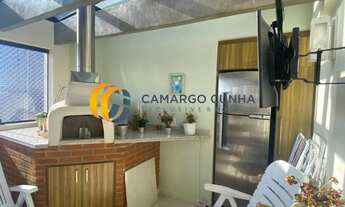 Imagem 3: Cobertura duplex com 214 m², possui 3 dormitórios sendo duas suítes e quatro vagas - Chaca