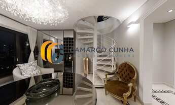 Imagem 6: Cobertura duplex com 284 metros, possui 4 suítes e três vagas - Alto da Lapa/SP