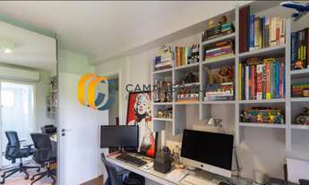 Imagem 7: Apartamento com 146 m², possui 3 suítes e duas vagas - Panamby/SP