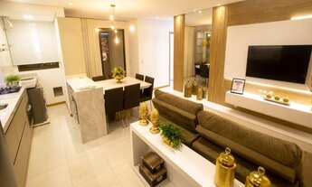 Imagem: Apartamento decorado no Itacolomi Home Club