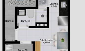 Imagem 7: Apartamento com 2 quartos no Metrô Patriarca !