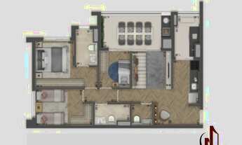 Imagem 2: Lindo Apartamento com TERRAÇO no Raízes Premium Mooca - Mitre!!!