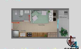 Imagem 5: Studio com 01 quarto na vila Matilde sem vaga!