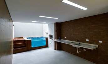 Imagem 4: Casa nova com três suítes e com piscina para venda na Vila Carrão!