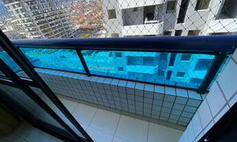 Imagem 2: Apartamento Mobiliado com 2 dormitórios em Condominio Frente Mar Vila Caiçara - Praia Gran