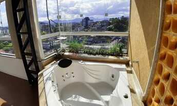 Imagem 5: Cobertura plana, mobiliada e climatizada, à venda no bairro Saguaçú, Joinville/SC, no