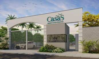 Imagem 7: Casas com quintal com 2 quartos sendo 1 suíte. No programa casa verde e amarela, antigo mi