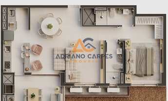 Imagem 6: Apartamento alto padrão com 2 dormitórios sendo 1 suíte em Balneário Piçarras Adriano Carp