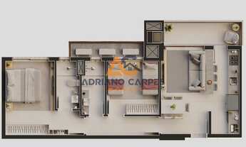 Imagem 5: Apartamento alto padrão com 2 dormitórios, sendo 1 suíte, em Balneário Piçarras Adriano Ca