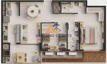 Imagem 5: Apartamento alto padrão com 2 dormitórios sendo 1 suíte em Balneário Piçarras Adriano Carp