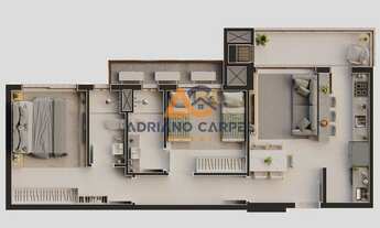 Imagem 7: Apartamento alto padrão com 2 dormitórios, sendo 1 suíte, em Balneário Piçarras Adriano Ca