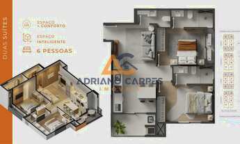 Imagem 7: Apartamento com 2 dormitórios suítes, quadra mar no Bairro Gravatá em Navegantes Adriano C