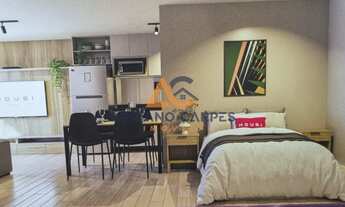 Imagem 2: Studio Housi com área de lazer no Centro de Navegantes próximo a praia Adriano Carpes Imóv