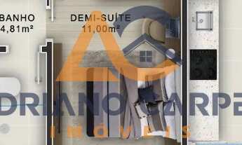 Imagem 4: Apartamento com 1 suíte e 2 demi-suíte a 200 metros da praia no Itacolomi em Balneário Piç