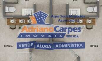 Imagem 2: Adriano Carpes imóveis vende apartamento na praia do Gravatá de Navegantes com 2 dormitóri