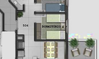 Imagem: 3 Dormitorios em 60 meses com terraço