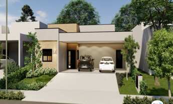 Imagem 2: Casa térrea com 3 suítes e piscina no Residencial Santorini - Paulinia