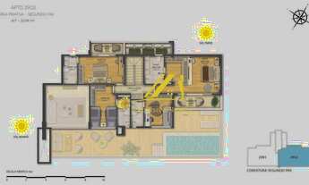 Imagem 5: Capri Signature Residence - 4 suítes de alto luxo no melhor do Aquarius! Empreendimento da