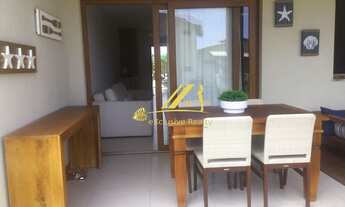 Imagem 6: Oahu Imbassaí, Apartamento 2 suítes, lavabo, varanda com deck descoberto, sala, cozinha e