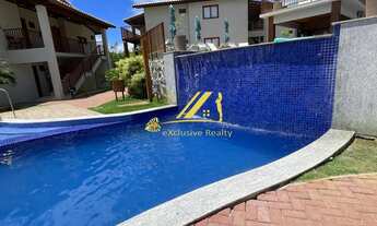 Imagem 2: Oahu Imbassaí, Apartamento 2 suítes, lavabo, varanda com deck descoberto, sala, cozinha e