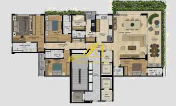 Imagem 4: FARANI 221, apartamento 4 suítes com lavabo em Ilhéus! Na Cidade Nova, prédio de luxo com